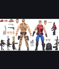 G.I. Joe Classified Series  173  SGT Slaughter & Felix Mercer Stratton  2 Collec