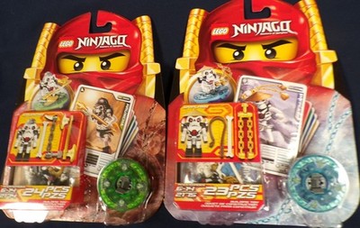 New Lego 2174 2175 Ninjago Kruncha Wyplash Minifig Spinners Packets * Free Ship