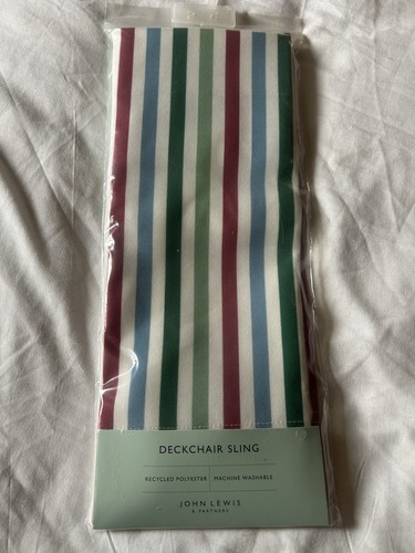 John Lewis Deck Chair Cover, Sling. Choice Of Designs - Picture 5 of 22