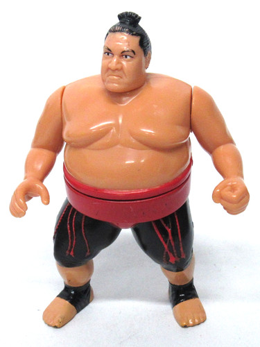 Hasbro WWF Yokozuna Series 8 1994 Wrestling 5 WWE...