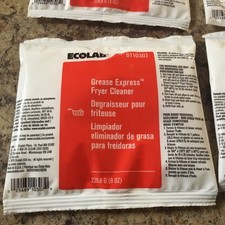 Ecolab 6110307 Grease Express Powdered  Fryer Cleaner 26 Packs  Free Shipping