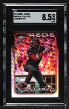 2024 Topps Chrome Logofractor Edition Elly De La Cruz #44 SGC 8.5 06yc