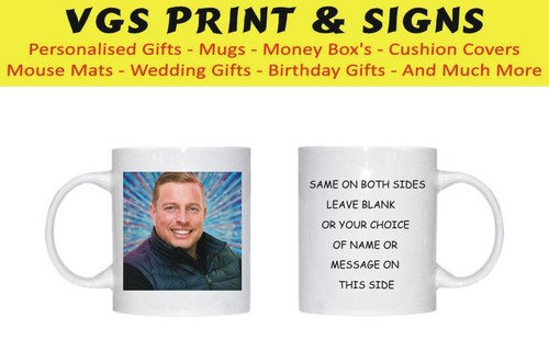 THOMAS SKINNER STRICTLY COME DANCING PERSONALISED WHITE MUG FAST POSTAGE - Picture 2 of 4