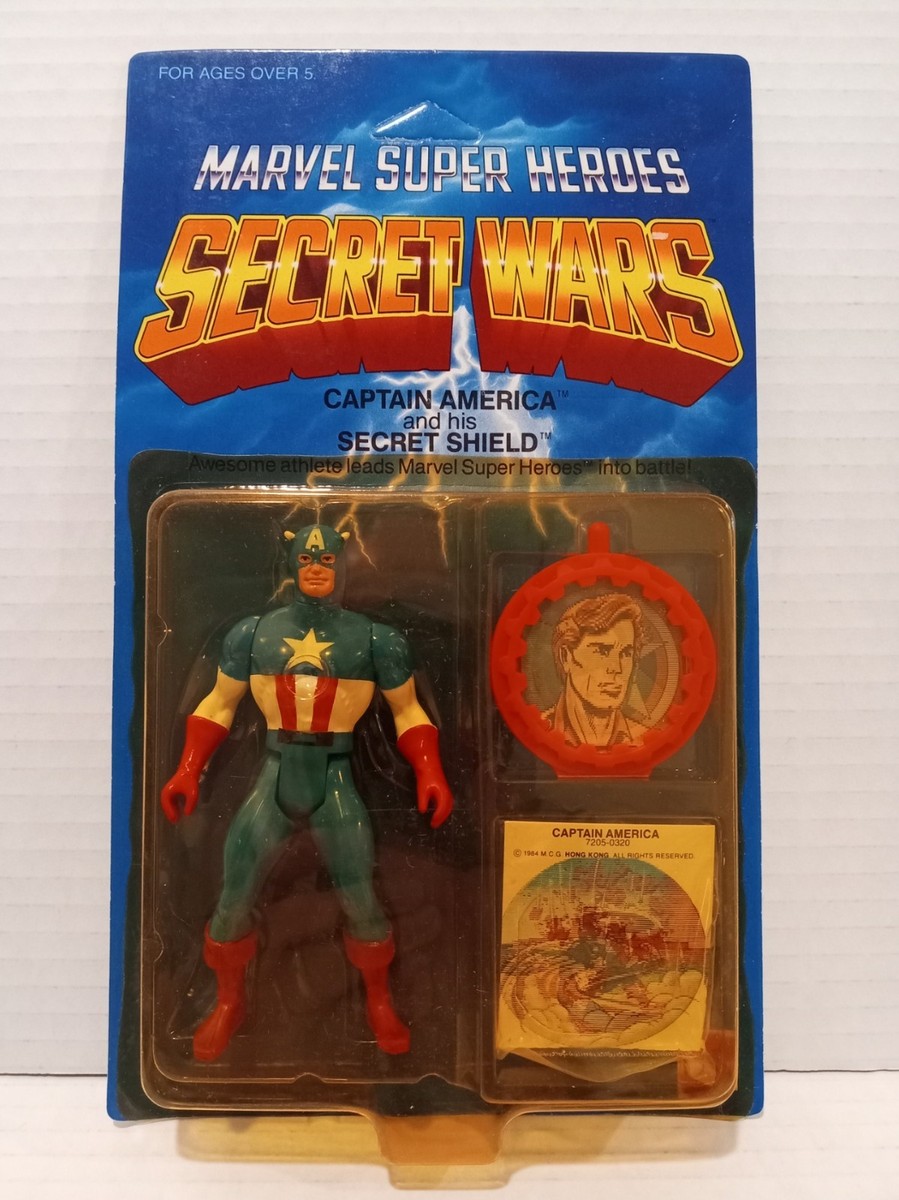 Marvel Super Heroes Secret Wars Captain America Mattel 1984