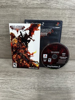 Final Fantasy VII: Dirge of Cerberus (Sony PlayStation 2, 2006) Complete + Reg