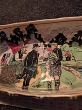 Grimwalds Scottish Character Trinket  Dish.  UK. Vintage. 40s or 50s. 