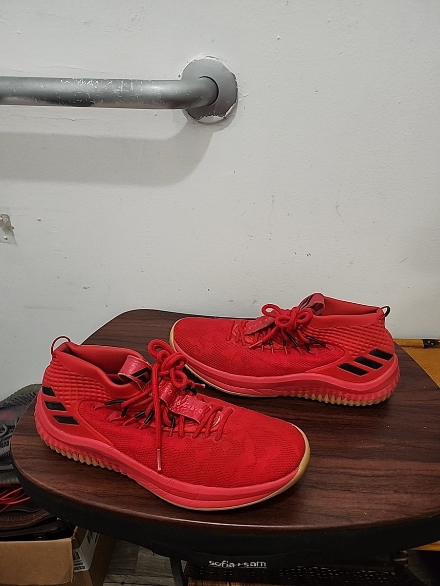 Size 11 - Adidas Dame 4 Red Gum for sale online | eBay
