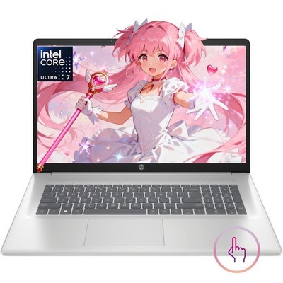 HP Laptop 17.3'' AI PC - Intel Core Ultra 7 255 Touchscreen Backlit KB - open box