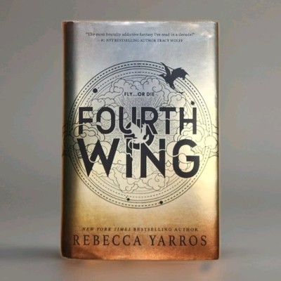 Fourth Wing First Edition by Rebecca Yarros (2023, HCDJ)  - Good