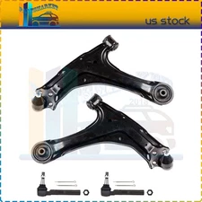 For 1997-2003 Chevrolet Malibu Set Of 4 Front Control Arm And Ball Joint Tie Rod