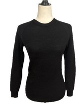 Lululemon Women  s Black Simply Wool Sweater 4/6 Small