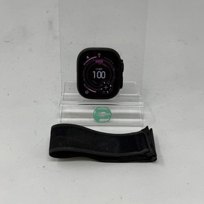 Unlocked Apple Watch Ultra 3 49MM Black Titanium Black Trail Loop MF1D4LW/A