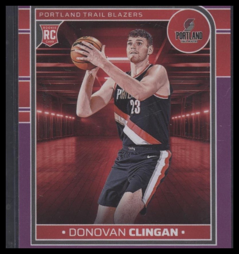 2024-25 Hoops Winter #237 Donovan Clingan Purple