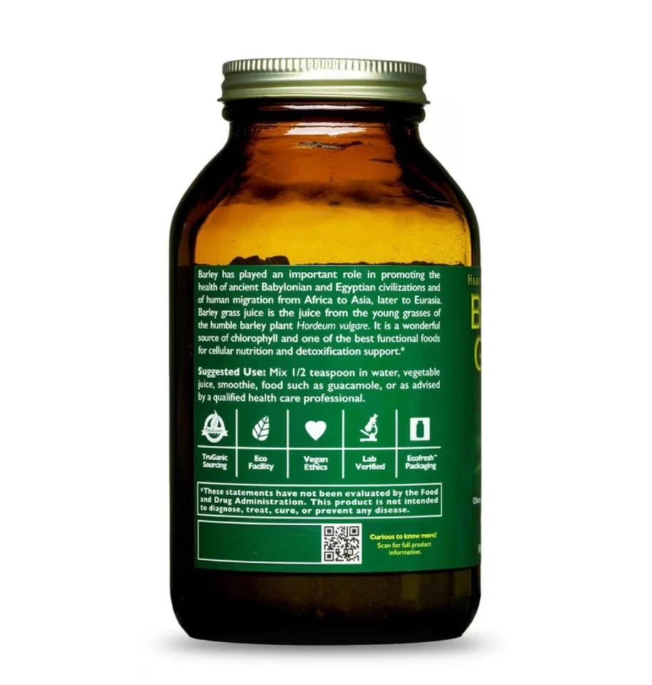 Jugo de hierba de cebada Healthforce Superfoods 8 oz  Foto 3 de 4