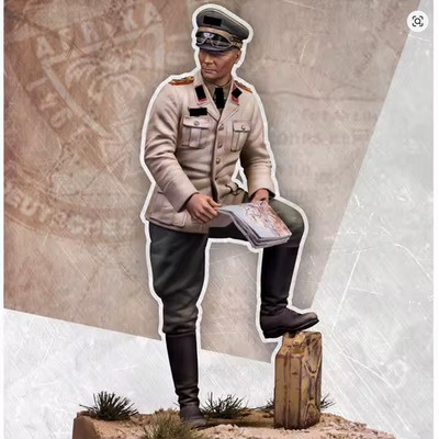 1/35 Resin Figur Generalfeldmarschall Erwin Rommel