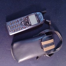 Vintage Audiovox Tri Mode Cell Phone with Soft Case