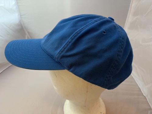 Vintage Nike Soccer Hat Blue Strapback Y2K - Picture 3 of 9