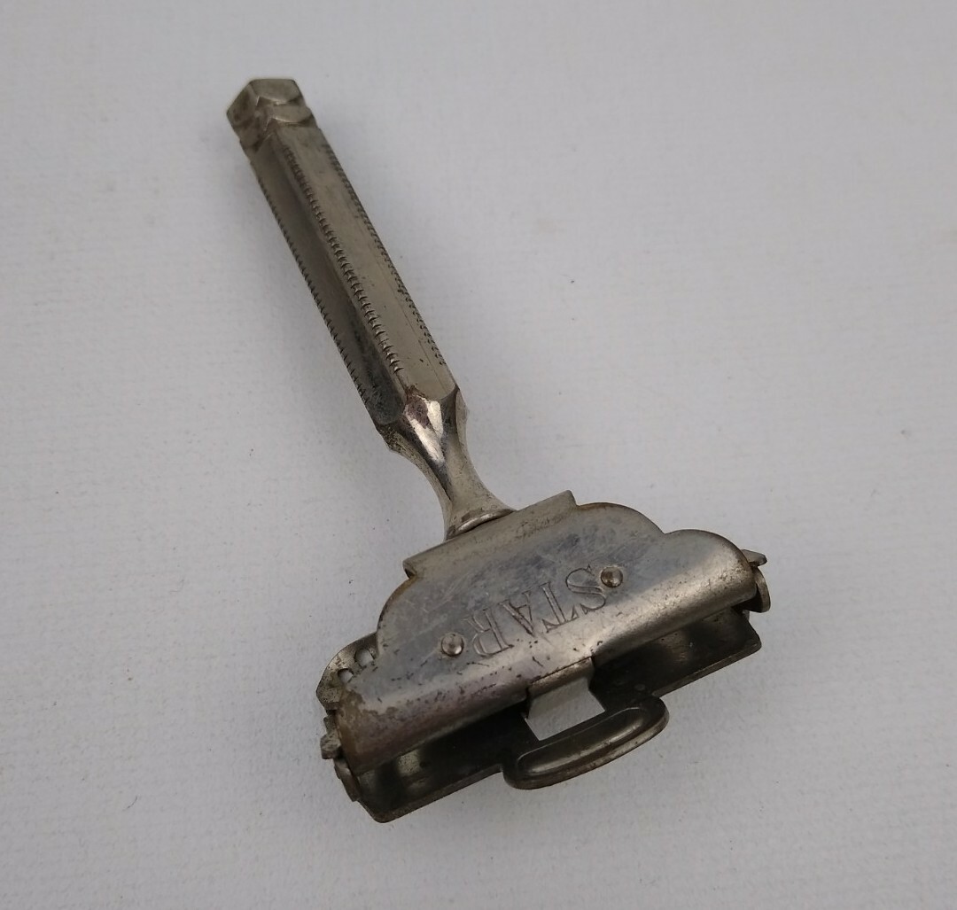 Vintage American Safety Razor STAR Single Edge Safety Razor