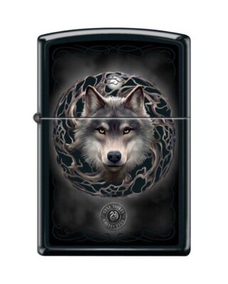 Zippo 86650 Anne Stokes Collection Wolf Black Matte Lighter | eBay