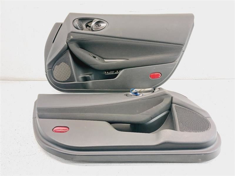 23 Nissan Z Front Cloth Door Panel Trims Black (G) OEM 809016GP2A