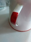 VTG WHITE RED TRIM CAMPFIRE ENAMEL WARE COWBOY COFFEE BOILER POT — photo 5