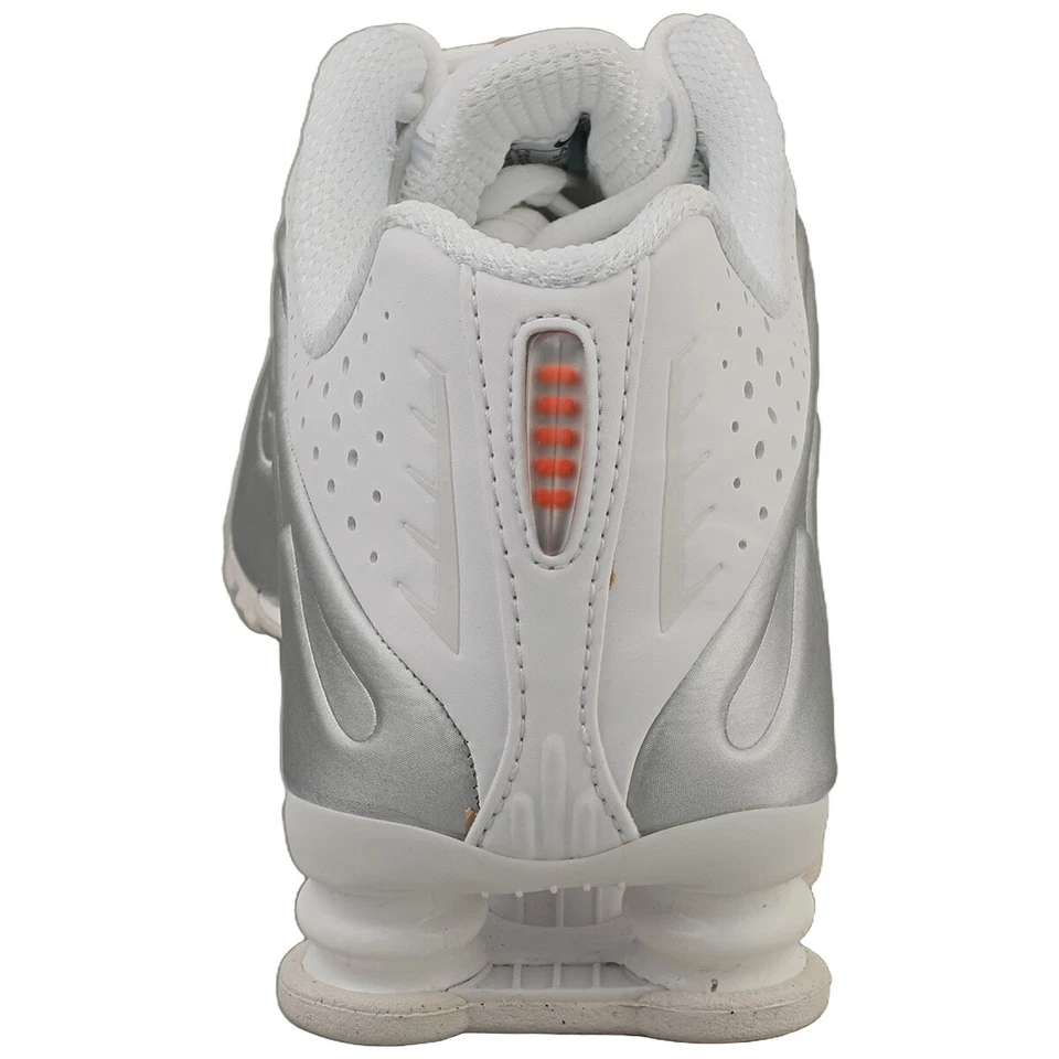 Nike Shox R4 Scarpe da Donna Bianche Argento - Immagine 4 di 4
