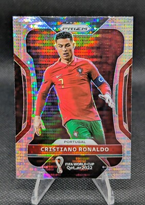 2022 Panini Prizm World Cup Qatar Breakaway SP Cristiano Ronaldo
