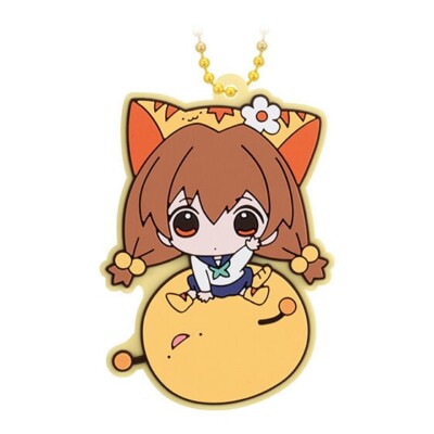 DiGi Charat Capsule Rubber Mascot complete of 8 types Bandai JAPAN