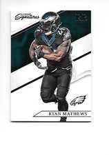 2016 PANINI PRIME SIGNATURES #42 RYAN MATHEWS (Eagles)