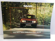SAAB 1975 Dealer Catalog 99 GL Sedan, 99 GL WagonBack 99 EMS New Condition NoRes