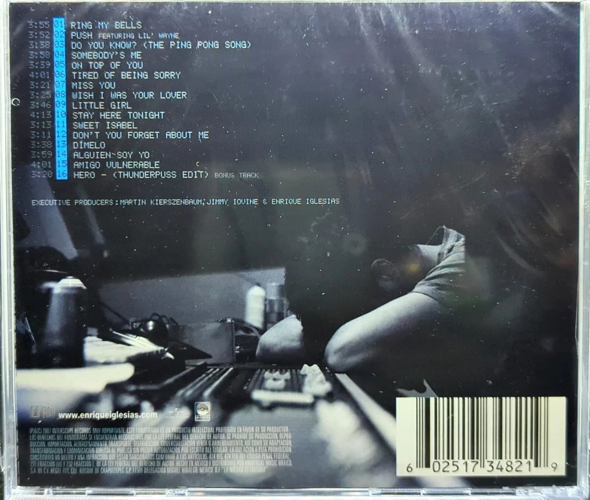 Enrique Iglesias Album Insomniac