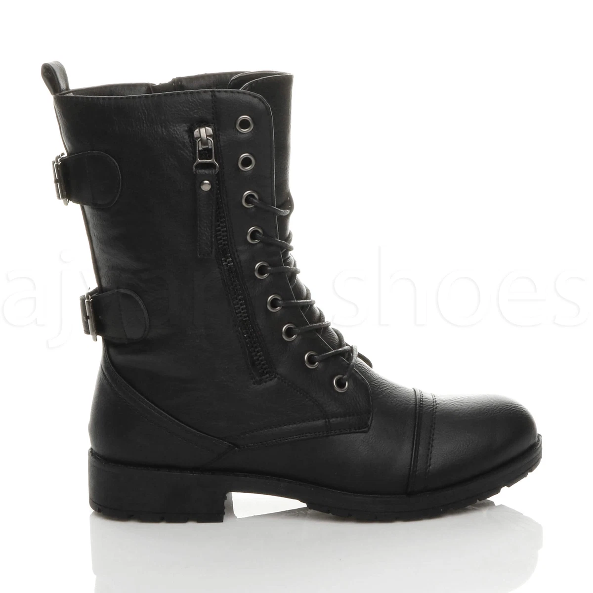 Flat military boots sale