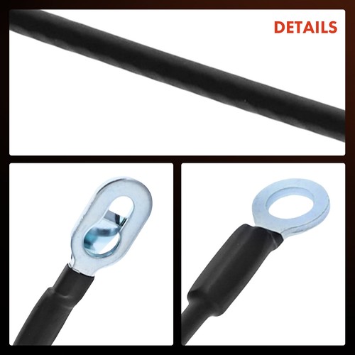 2x Left & Right Tailgate Support Cable for Chevrolet C1500 C2500 C3500 K1500 GMC - Picture 7 of 9