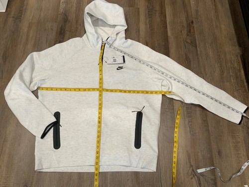 Nike Hoodie Tech Fleece Windrunner Birch Heather Retro FB7921-051 Herren Gr. 2XLT - Bild 5 von 9