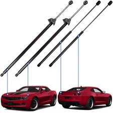 For 1993-1997 Chevrolet Camaro 4x Hatch + Hood Lift Supports Shocks Struts