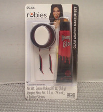 Rubies Glam Vampire Makeup Set Halloween Costume Glitter Grease