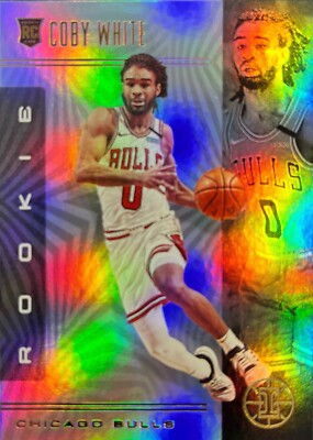 Coby White Illusion 19-20 #163 Rookie Card Chicago Bulls