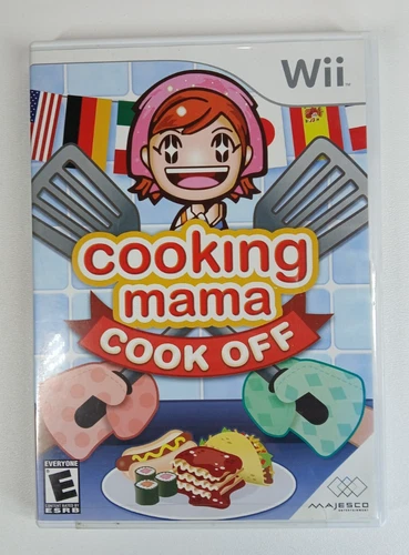 Cooking Mama Cook Off (Nintendo Wii 2006) Complete With Manual Tested & Working