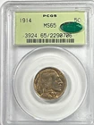 1914 Buffalo Nickel : PCGS MS65 CAC