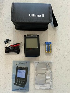 Ultima 5 TENS Unit with Electrodes, cords and batteries - Brand New