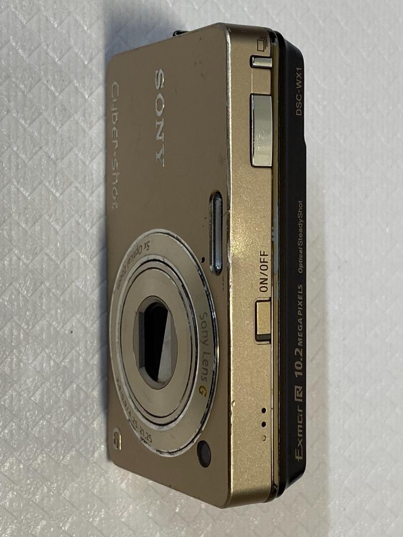 SONY Cyber-shot DSC-WX1 ゴールド Amazon | SONY デジタルカメラ Cyber-Shot(サイバーショット