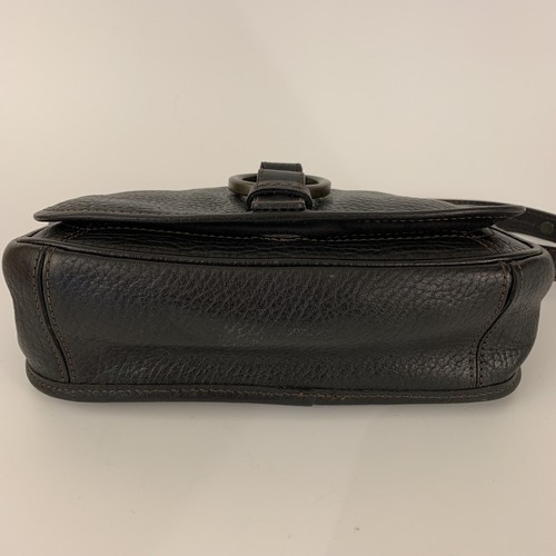 Banana Republic schwarze kleine Lederhandtasche im Used-Look - Bild 6 von 6
