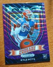 2021 Prizm Draft Crusade Purple Wave #167 Falcons Florida