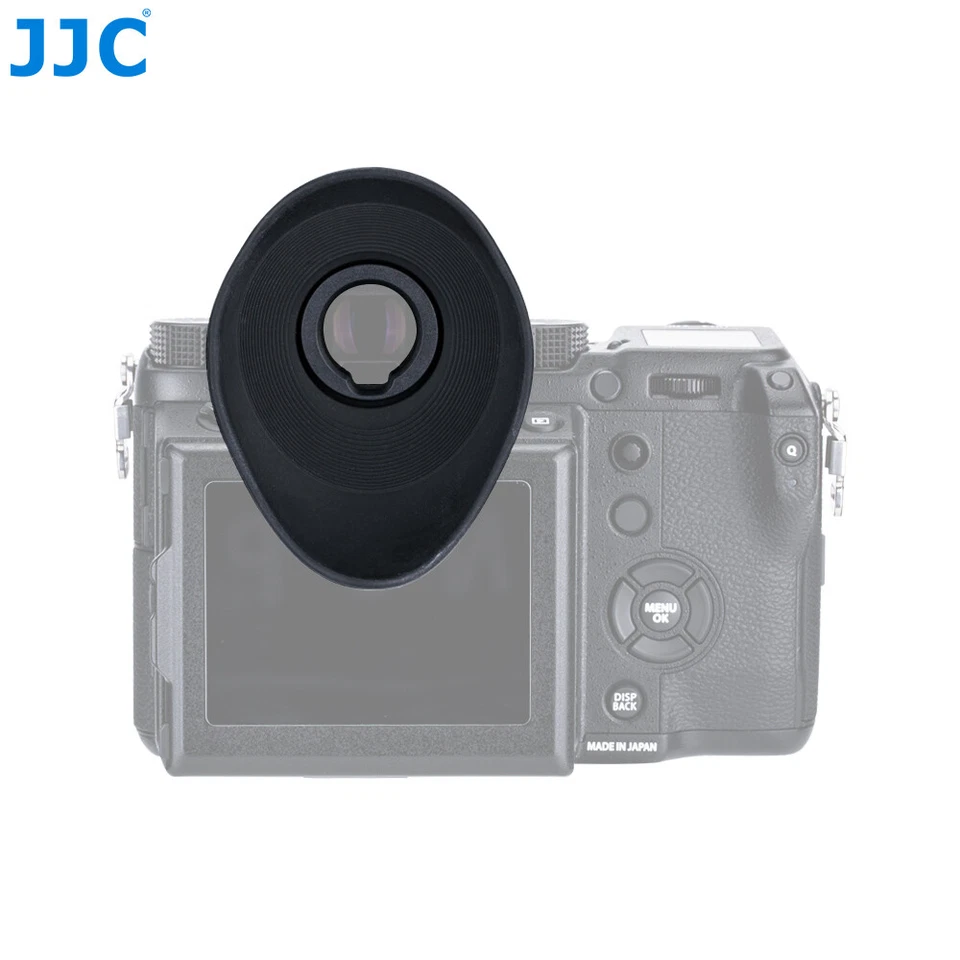 Ocular ergonómico con forma ovalada JJC para FUJIFILM X-T2 GFX-50S reemplaza EC-XT L Foto 4 de 4