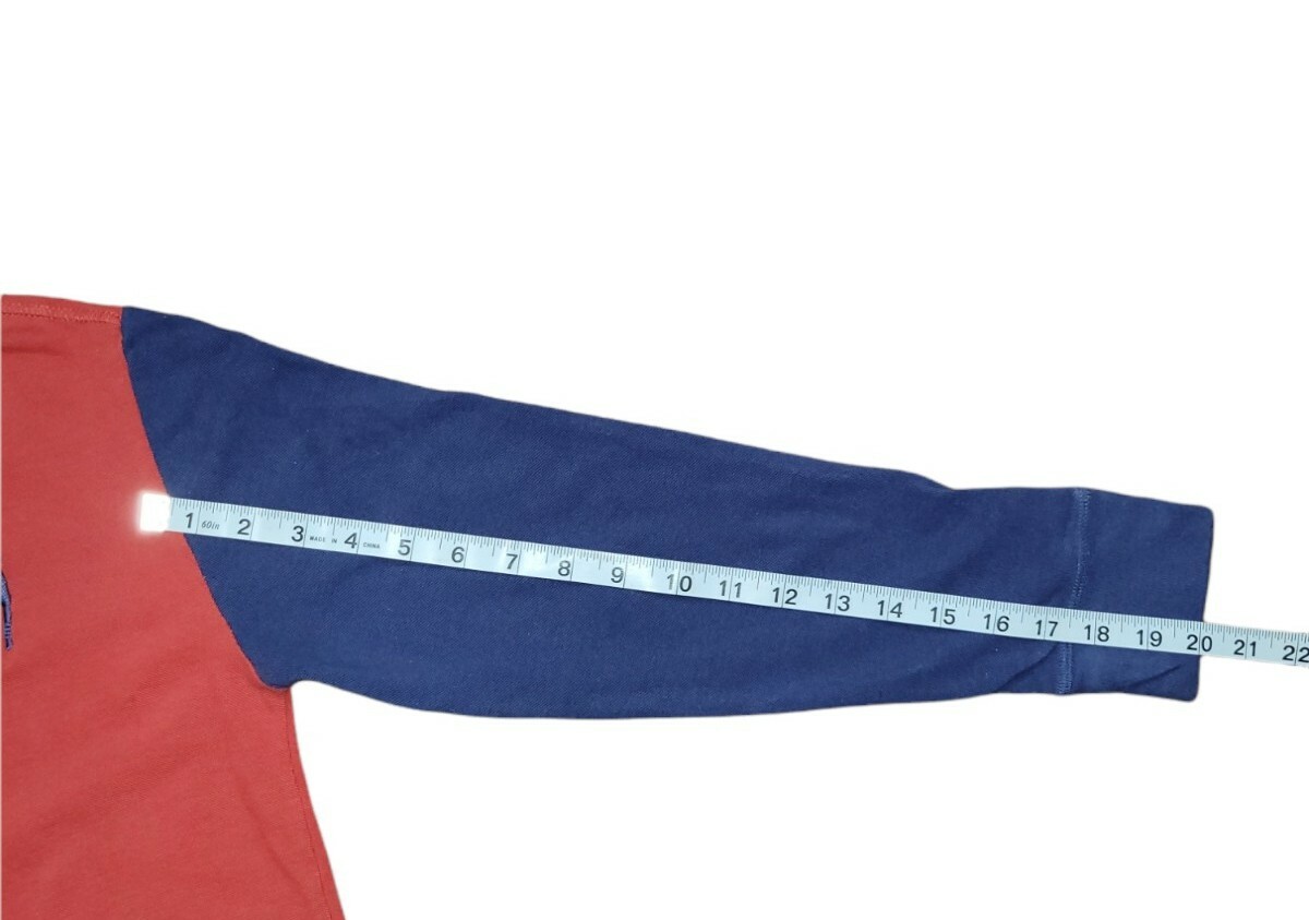 Polo Ralph Lauren Logo Pony Gioventù Grande (14 16) Rosso & Blu. VEDI MISURE