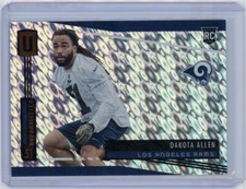 DAKOTA ALLEN 2019 Panini Unparalleled RC Rookie FLIGHT #285 Rams Texas Tech