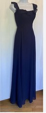 Anthropologie BHLDN Women's size 8 Navy Diana Ruffle Strap Maxi Dress