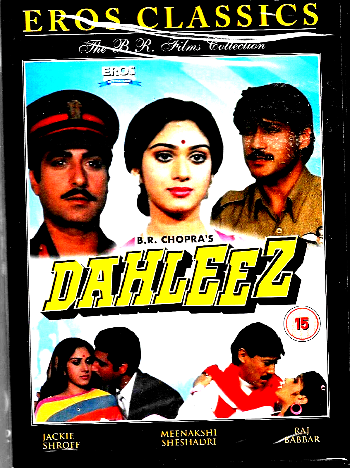 DAHLEEZ - JACKIE SHROFF. RAJ BABB   - NEW EROS BOLLYWOOD DVD - ENGLISH SUBTITLES