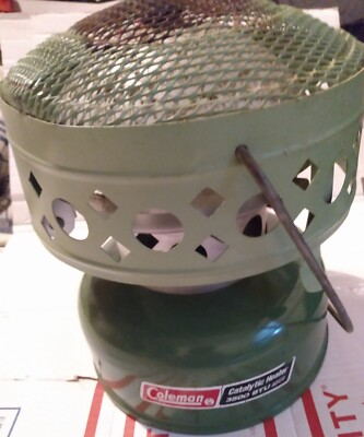 #ad 1978 Coleman 3500 BTU 512A Catalytic Heater Used As Is $57.00