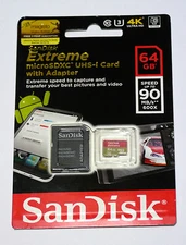 Sandisk 64G Micro Extreme stabilizer 4K HD SD card for DJI Osmo Pocket camera